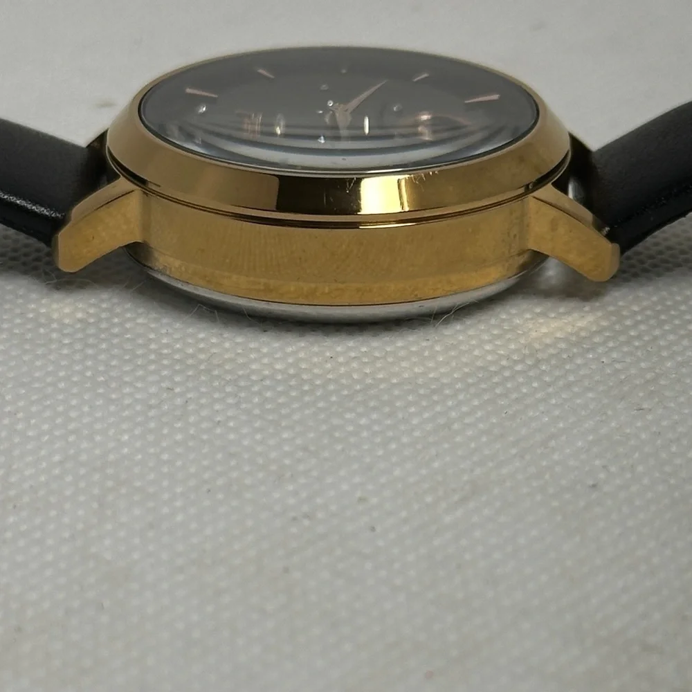 Kate Spade Women's Grand Metro “Cheers” Black and Gold Hybrid Smartwatch